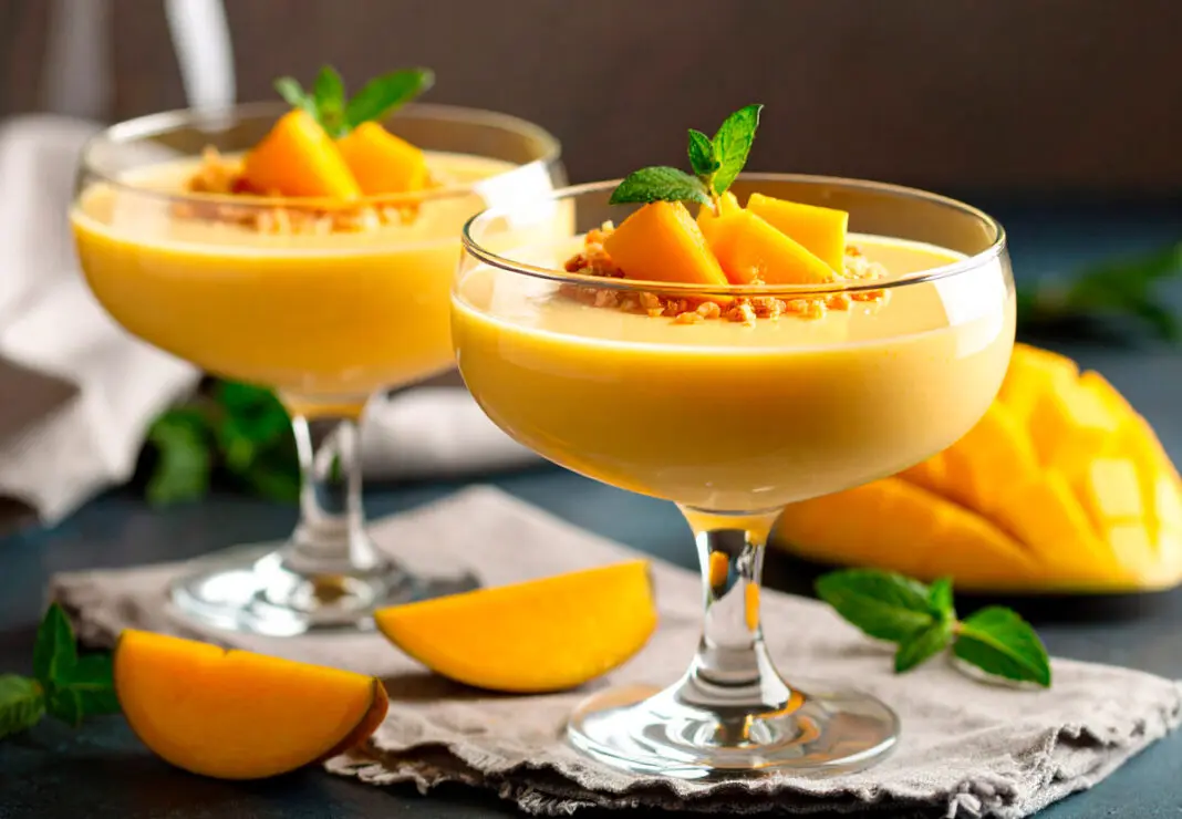 Mousse de Mango con Topping Crocante
