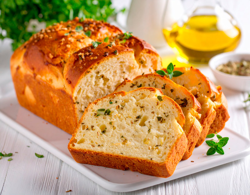 pan de harina de coco