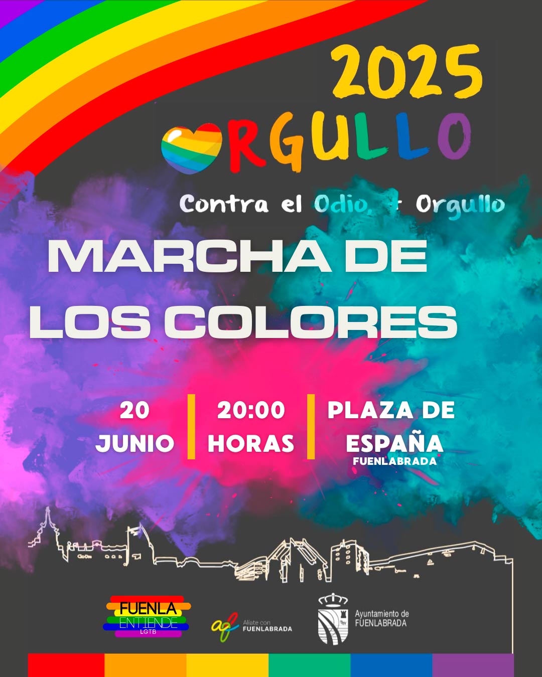 marcha de colores fuenlabrada