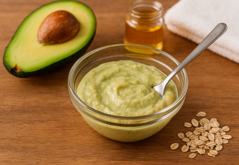 mascarilla nutritiva aguacate