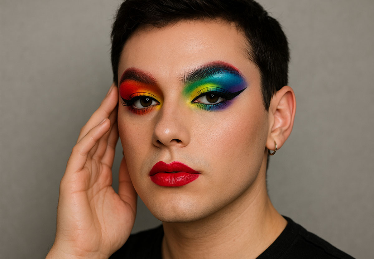 maquillaje queer