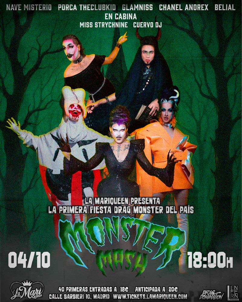 monster mash drag halloween