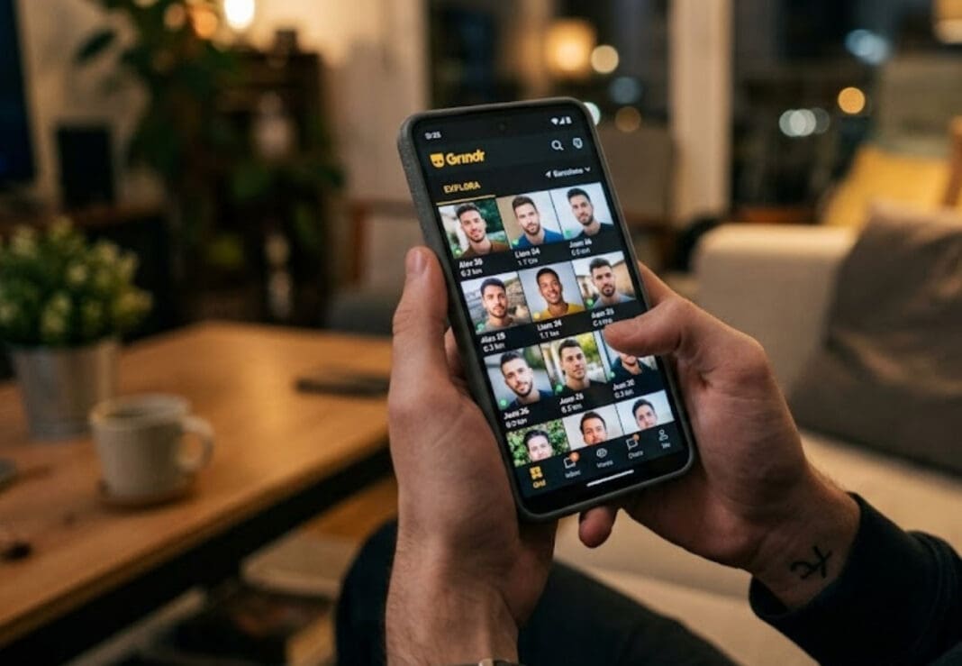 hombre trans grindr
