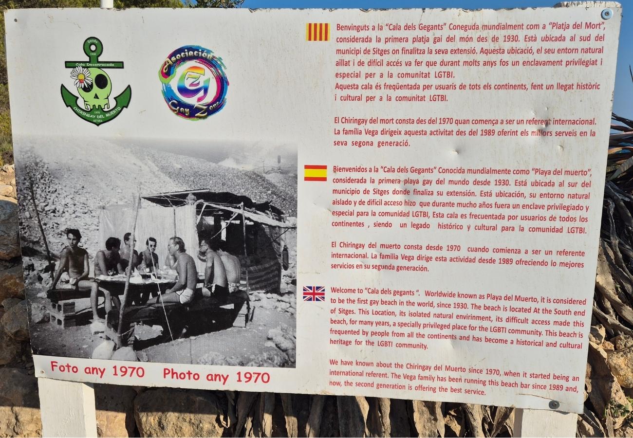Playa de l’Home Mort Sitges: cómo llegar, historia y claves para disfrutar 1 playa lgtbi sitges 1 Revista Rainbow