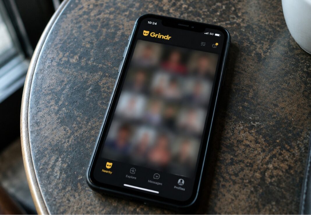 perfil falso grindr