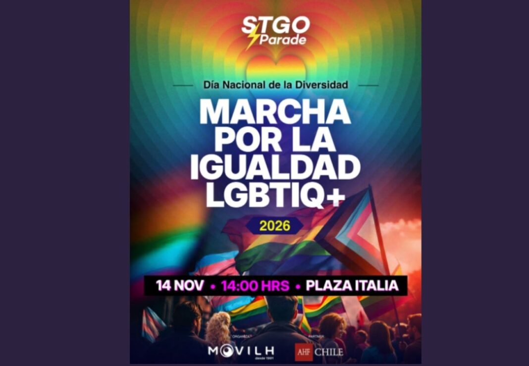 Santiago Parade Chile 2026: la marcha LGBTIQ+ ya tiene fecha