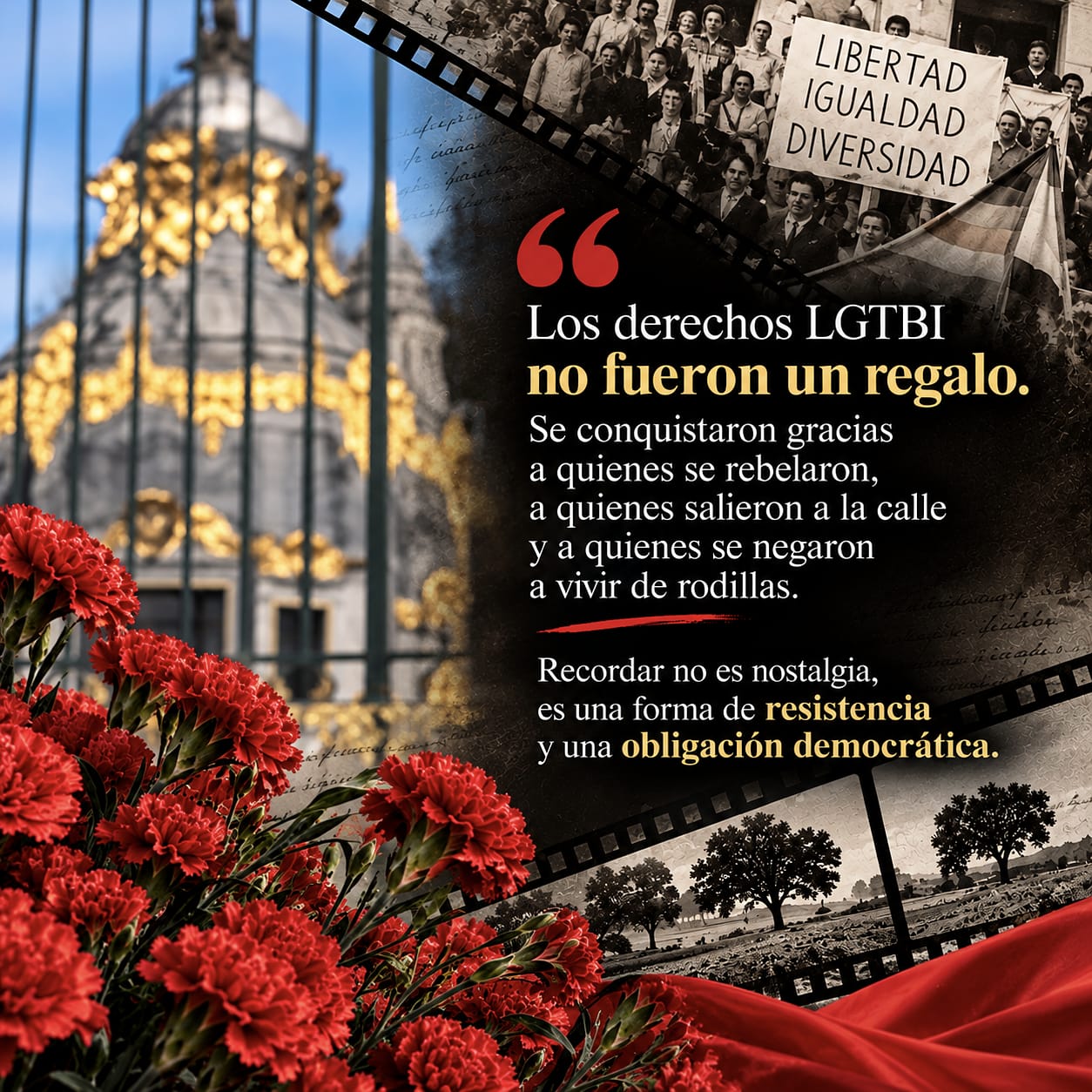 La bola negra: podrán perseguirnos, pero jamás borrarnos 2 la bola negra 2 Revista Rainbow